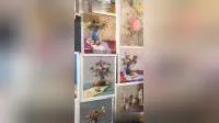 Handmade Impressive Flower Oil Painting for Wall Decoration