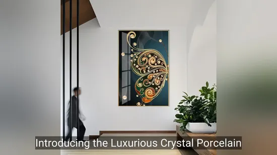 Art Wall Decoration Home Decor Artwork with Customized Crystal Porcelain Diamond Painting 