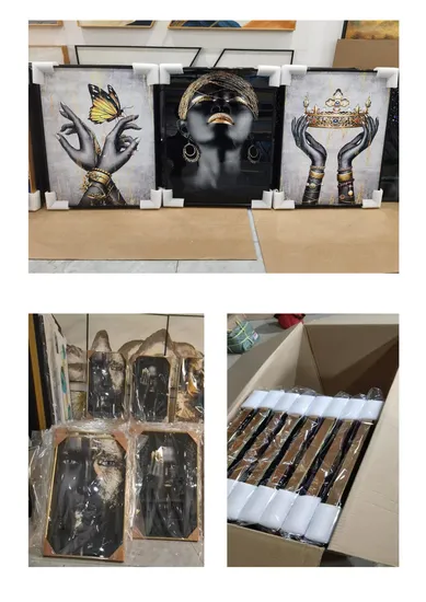 Custom Sizes and Patterns Oriental Canvas Wall Art Paintings for Wall Decor 