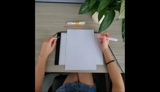 Diamond Painting A4 LED Light Pad Kit, LED Artcraft Tracing Light Table, Partial Drill 5D Diamond Painting Tools and Accessories 