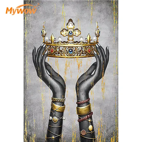 Acrylic Wall Art Canvas Paint Abstract Painting Living Room Home Decoration Frame 