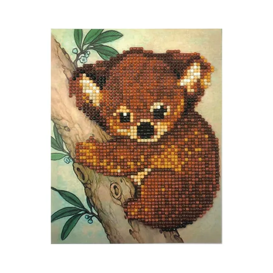Wholesale DIY 5D Animal Koala Gem Diamond Painting Full Drills DMC Kit for Kids 