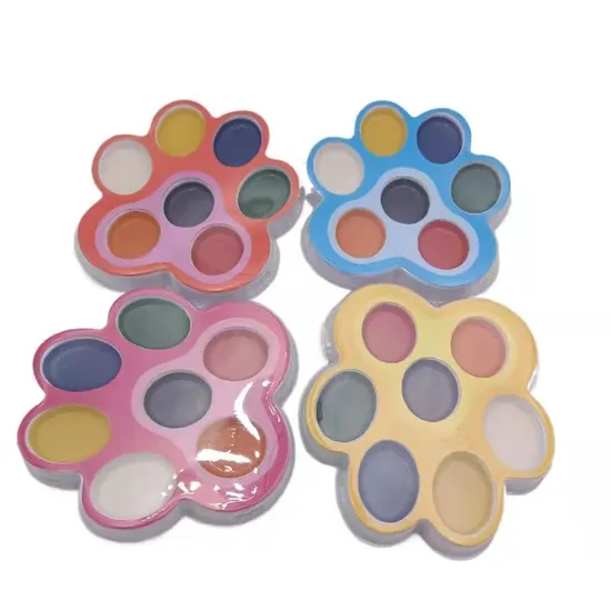 Portable Water Colors Paints Set Beginner Artists Paper Oval 3ml Art for Kids Children Students Adults Painting 7colors 
