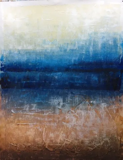 Handmade Modern Abstract Canvas Group Oil Paintings for Home Decor 