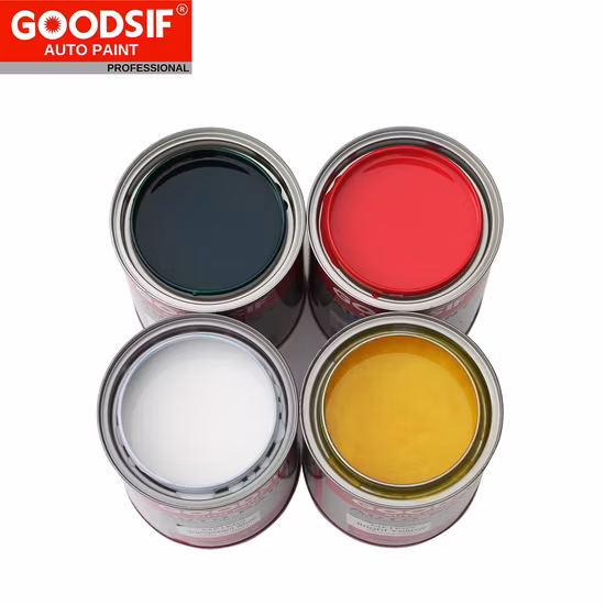Auto Paint Factory Acrylic Fine Silver Car Refinish Painting