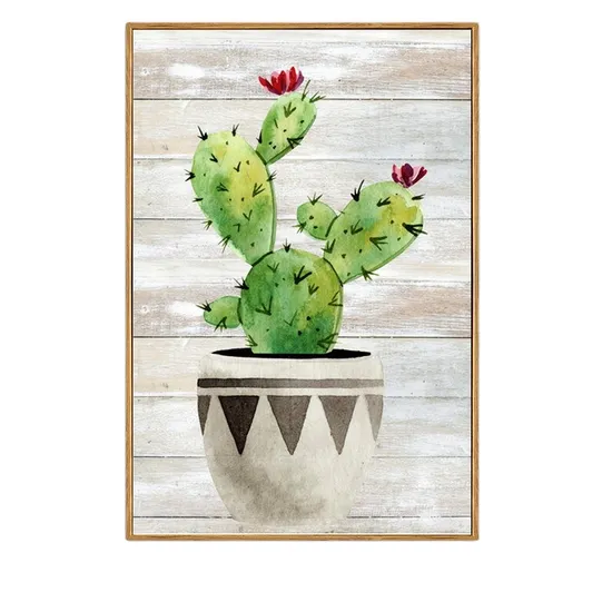 Green Leaves Leaf Plant Design Modern Simple Home Decoration Nordic Style Wall Art Painting Cheap Printing Frame 